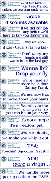 Funny TSA Sheet